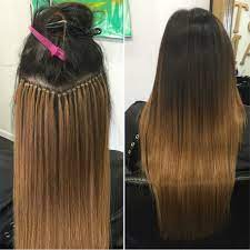 At bell arte studio, we specialize in human hair extensions and we are rated as the best salon for hair extensions in tampa. Micro Loop Bead Hair Extensions Stush Hair Extensions