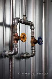 Exposed Plumbing Industrial Style Shower For The Teenage Boys Bathroom Update In Progress Galvanized Shower Industrial Showers Shower Plumbing