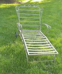 Check spelling or type a new query. Vintage Wrought Iron Woodard Style Chaise Lounge 1876630154