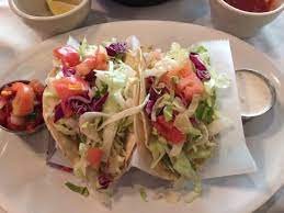 Spray griddle with cooking oil and, working in batches if necessary, bronze fish on all sides, turning carefully; Fish Taco S Picture Of Superior Bar Grill Shreveport Tripadvisor