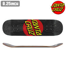 Decks Sport Santa Cruz Deck Classic Dot White Skateboard Street, pool, park, and vert. decks sport santa cruz deck classic dot