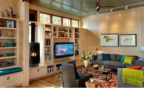 Bedroom tv wall design wood. 15 Ideas For Tv Built In Media Wall In Modern Living Rooms Home Design Lover