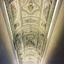 The Ornate Ceiling In A Stairwell In The Louvre Ornate Design Inspiration Stairwell