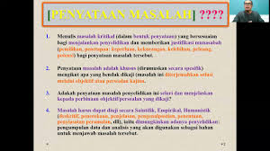 Mengintegrasikan dan meringkaskan apa yang. 3 Ramadhan Apa Itu Penyataan Masalah Youtube