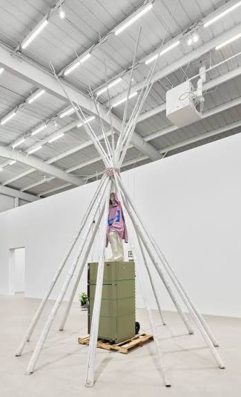 Work by Duane Linklater