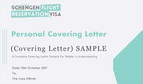 Invitation letter for tourist visa for family, parents, sister, brother are very common. Personal Covering Letter Guide And Samples For Visa Application Process