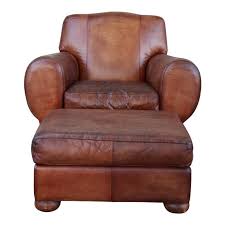 【relaxing lounge chair with ottoman】relax and treat yourself to the utmost in comfort with this our contemporary recliner and ottoman dual set. 1960s Vintage Leather Club Chair Ottoman In 2020 Leather Club Chairs Club Chairs Chair And Ottoman
