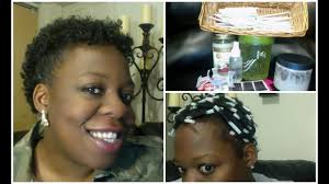 Depending on how short your hair is, you can achieve this rad look with some hair dye and gloves. Coil Out On Short Natural Hair Shefalitayal