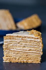 Looking for an easy cake recipe? The Best Russian Honey Cake Momsdish