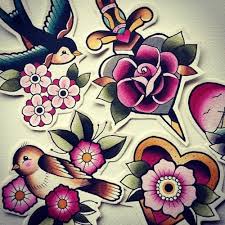 Neo Traditional Tattoo Pesquisa Google Traditional Tattoo Flowers Traditional Tattoo Flower Tattoos