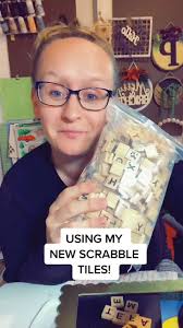 Let’s make something with my new Scrabble tiles! #dollartreechristmascrafts  #goodwillcreations #dollartreecrafts #craftersoftiktok