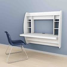 Wall Mounted Computer Table Floating Desk Desk Storage White Floating Desk