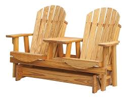 Wooden Adirondack Settee Glider 434 00 Qty Add To Cart Quick Overview Woo Wooden Outdoor Furniture Backyard Furniture Pallet Furniture Outdoor
