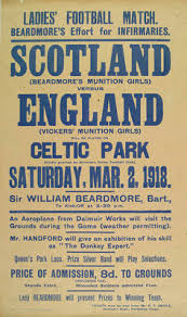 The two old rivals met for the first time in a major tournament for 25 years police arrest 30 in london after england v scotland euro 2020 match. Scotland V England Ladies Football Match 1918 The Celtic Wiki