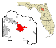 Here's the quick answer if you have friends taking shifts as driver so that you can make the entire trip by car without stopping. Gainesville Florida Wikipedia