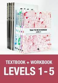 Ttmik ( talk to me in korean). Ttmik Levels 1 5 Package Grammar Textbooks Workbooks 10 Books In A Bundle Workbook Textbook Learn Korean