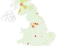 Professor chris whitty revealed the map of where in the country cases of covid were increasing the most (image: Covid 19 Hotspots Projected With New Website Imperial News Imperial College London