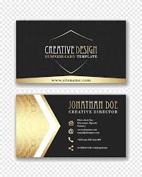 Sample business cards creative images. Powerpoint Template Business Card Design Logo Business Card Template Text Png Pngegg