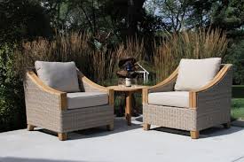Tightly hand woven over a hardwood frame, rattan invests a simple silhouette with rich texture. Teak Wicker Furniture Collection From Outdoor Interiors