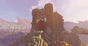 Screenshot of the Castle Grayskull build for my upcoming Masters of the  Universe map! : r/Minecraft