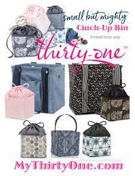 31 Cinch Up Bin At Mythirtyone Com Limited Time Only Hurry For Best Selection Bin Tote Bag Thirty One Thirty One Gifts Mini Storage