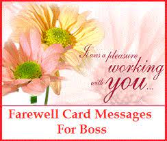 Saying farewell to a coworker can be a heartfelt experience depending on the relationship you had with them. Sample Messages And Wishes What To Write In A Farewell Card To Boss