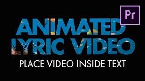 Download free adobe premiere pro templates envato, motion array. Animate Lyrics And Place Video Inside Of Text With Premiere S Essential Graphics Panel Premiere Gal
