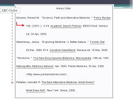 The the order starting top to bottom is down in the explanation. Introduction To Mla Format Ppt Video Online Download