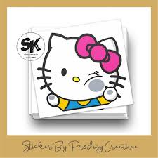 Senarai harga tiket kereta api. Buy Cute Hello Kitty Window Mirror Car Sticker Seetracker Malaysia