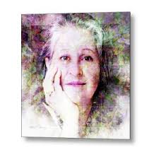 FDR Metal Poster by Barbara Berney