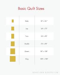 Check spelling or type a new query. Bright Linen Basic Quilt Sizes Quilt Sizes Basic Quilt Quilt Size Chart