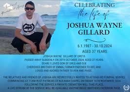 In loving memory of Joshua...