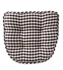 Black And White Gingham Chair Cushions Non Slip Gingham Indoor Outdoor Dining Chair Cushion Chair Pads Outdoor Dining Chair Cushions Chair Cushions