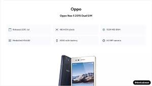 Oppo Neo 5 2015 Dual SIM Full Device ...