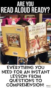 Are You Read Aloud Ready Ruby Bridges Activities Read Aloud Upper Elementary Reading