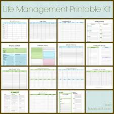 Create A Pretty Printable For Home Organization Chart By