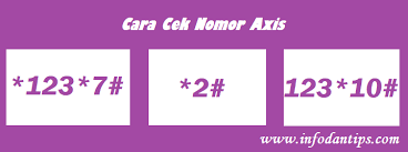 Maybe you would like to learn more about one of these? Cara Paling Mudah Cek Nomor Axis Sendiri Di Hp