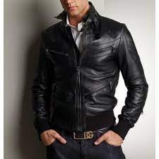 Leather Rider Men S Super Black Motorbike Leather Jacket Leather Jacket Leather Jacket Men Jackets