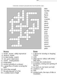 No pencil or eraser required! Crossword Puzzles For 5th Graders Activity Shelter