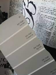 Almost our entire house is painted this color and it looks almost white until it's up against a white trim which is where we use our go to white, swiss coffee. Pin By Shantel Metcalf On Our Next Home Interior Paint Colors Schemes Indoor Paint Colors Grey Paint Colors