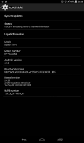 HP 7 VoiceTab 1321ra MediaTek MT8382 ...