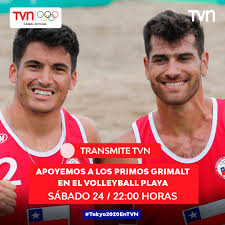 Los primos esteban y marco grimalt, especialistas del vóleibol playa, consiguieron este sábado y a través del ránking mundial la clasificación a los juegos olímpicos de tokio 2020. Tvn Tokyo2020entvn Llego El Dia Del Debut Los Primos Grimalt Jugaran Esta Noche Ante La Dupla Brasilena En Lo Que Sera Su Primer Partido Por La Competencia De Voley Playa Desde