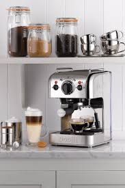 The Coffee System Fra Dualit Espressomaskinen Er Udstyret Med En Kraftig Termoblok Som Giver Et Kraftigt Starttryk Pa 15 Bar Try Espressomaskin Kaffe Tekanne