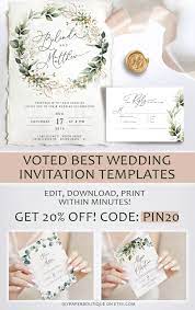 Cleo Wedding Invitation Template Boho Wedding Invite Etsy In 2021 Wedding Invitations Printable Templates Diy Wedding Invitations Templates Printable Wedding Invitations