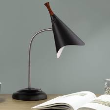 With a design that is so perfect and so simple it is a perfect light fixture for any space. Mid Century Modern Desk Lamp Black Draper By Adesso Home Lighting 3234 01 Destination Lighting