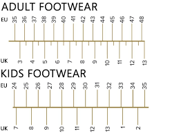 Dubarry Size Chart