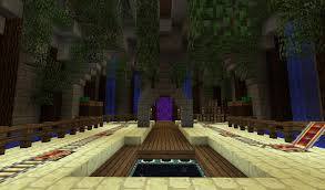For instance, despite the similar wood elements on the floor and the wall, they are looking different and various. Minecraft Interior Crafting Enchanting Room Ceiling Design Nature Inspired Enchanting Room Minecraft Room Minecraft Minecraft
