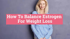 balance these 4 hormones for weight loss