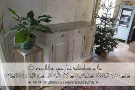 Tutoriel pour peindre un meuble vernis en 3 étapes simples. 6 Meubles Que J Ai Peints A La Peinture Acrylique Murale