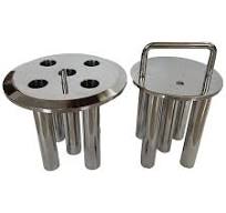 Magnetic Liquid Filter Food Industry Easy Cleaning Neodymium Liquid  Magnetic Trap